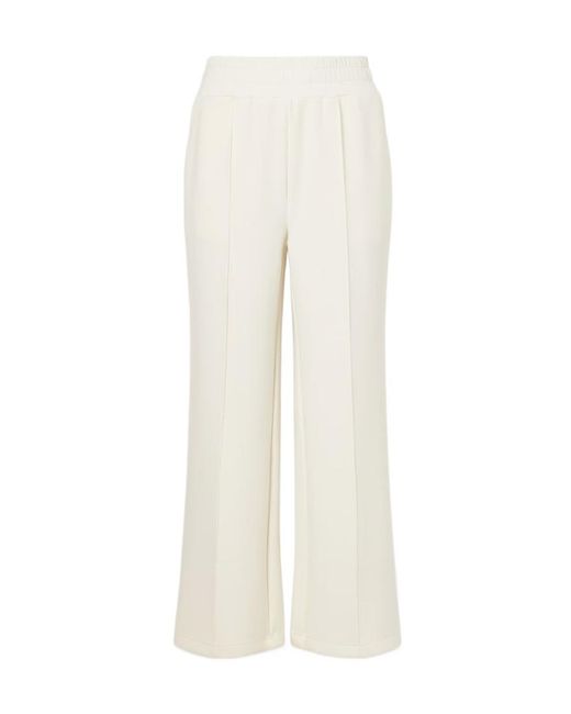 Varley White Elastic Waist Casual Pants