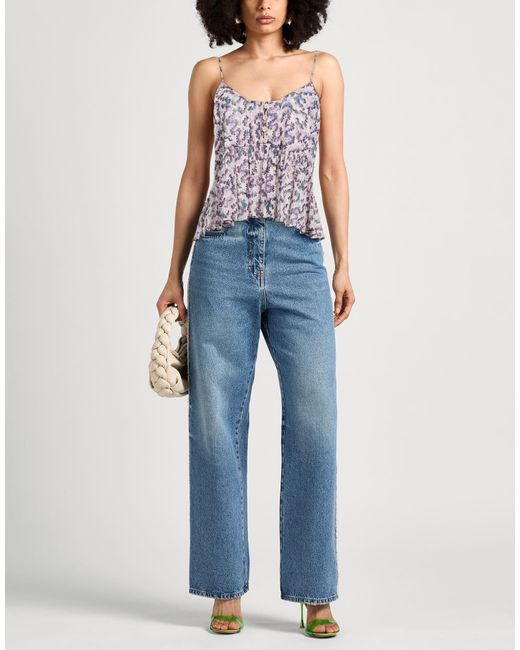 Isabel Marant Purple Sleeveless Top