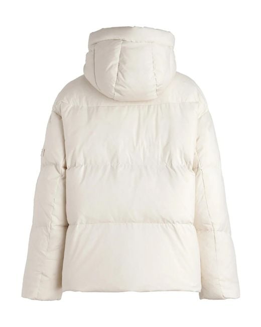Tatras Natural Long-Sleeve Hooded Down Jacket