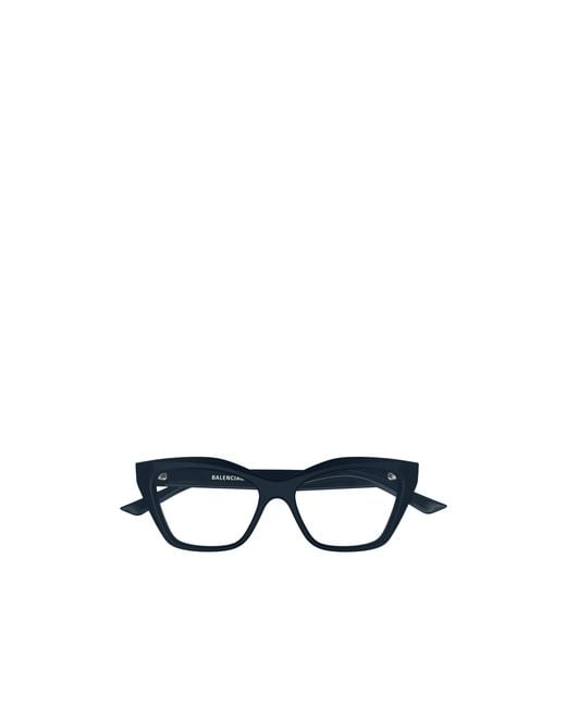 Balenciaga White Eyewear Cat-Eye Frame Glasses