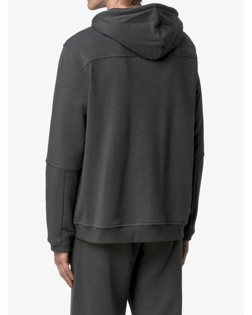 K-Way Black Prosper Zip-Up Hoodie for men