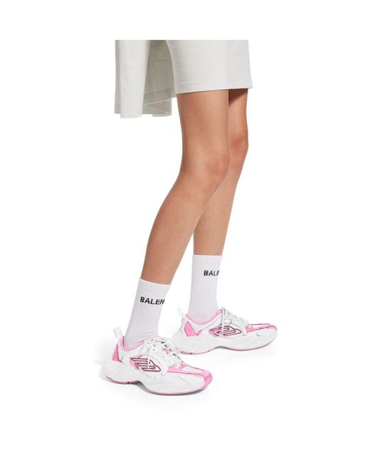 Balenciaga Pink Monday Sneakers