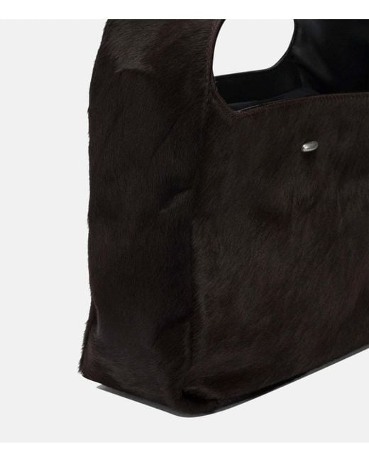 Our Legacy Blue Hair-On Messenger Bag