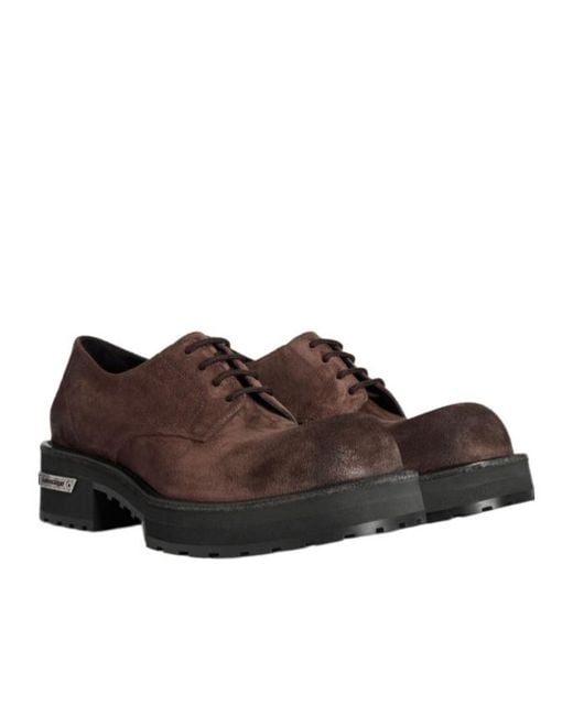 Balenciaga Brown Venom Derby for men