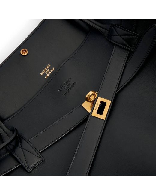 Balenciaga Black Bel Air Tote Bag Large