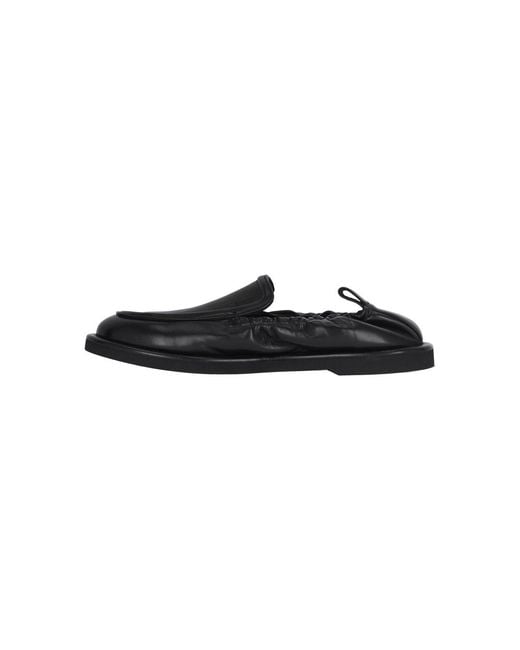 Studio Nicholson Black Donovan Backless Loafers for men