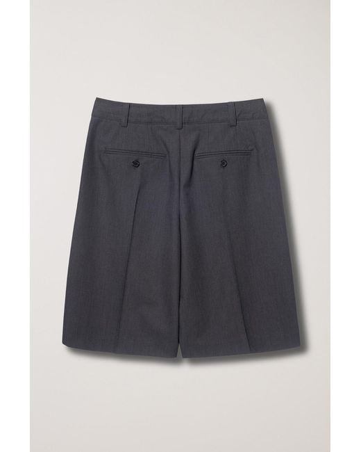DUNST Black Belt Loop Shorts