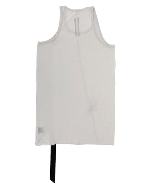 Rick Owens White Sleeveless Vest for men