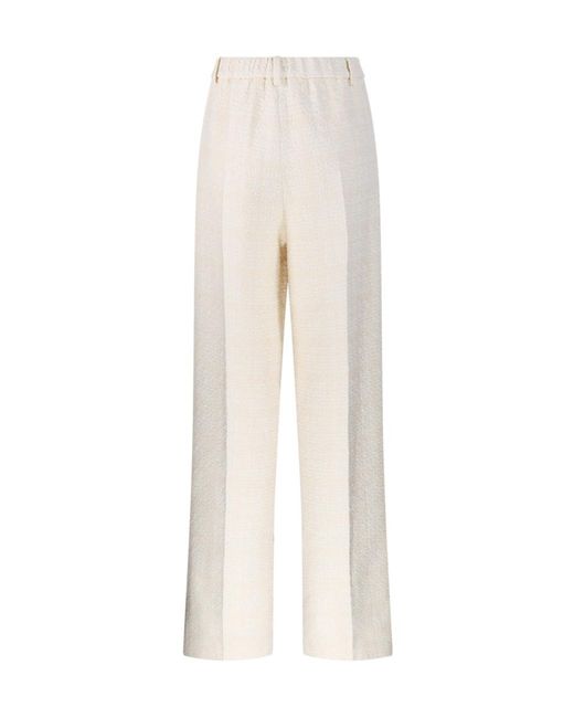 Gucci White Straight-Leg Pants