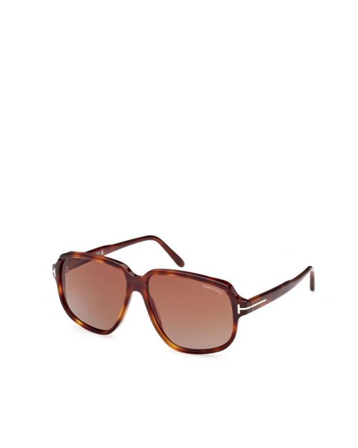 Tom Ford Pink Logo Sunglasses for men