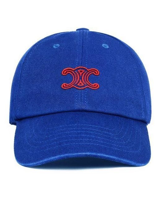 Céline Blue Logo Hat