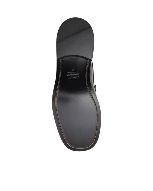 A.P.C. Black Square-Toe Formal Business Shoes for men