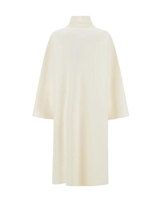 Herno White Long Jacket