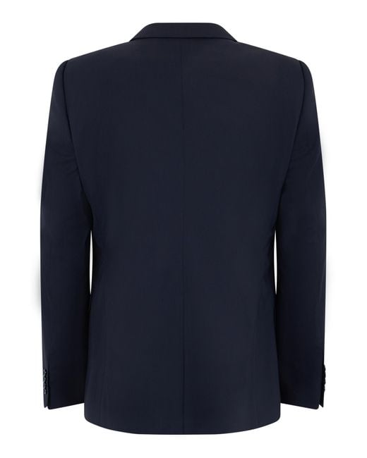 Dolce & Gabbana Blue Single Breasted Martini Tailored Suit for men