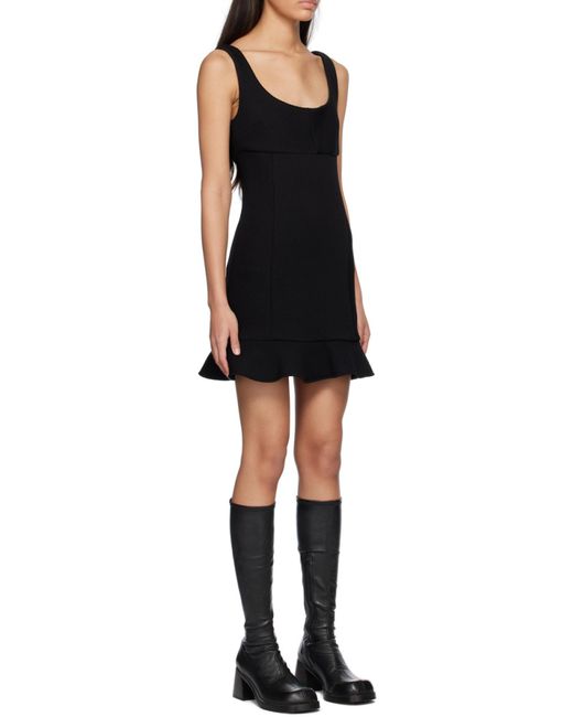MSGM Black Sleeveless Dress