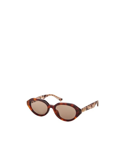 Gucci Natural Logo Detail Sunglasses