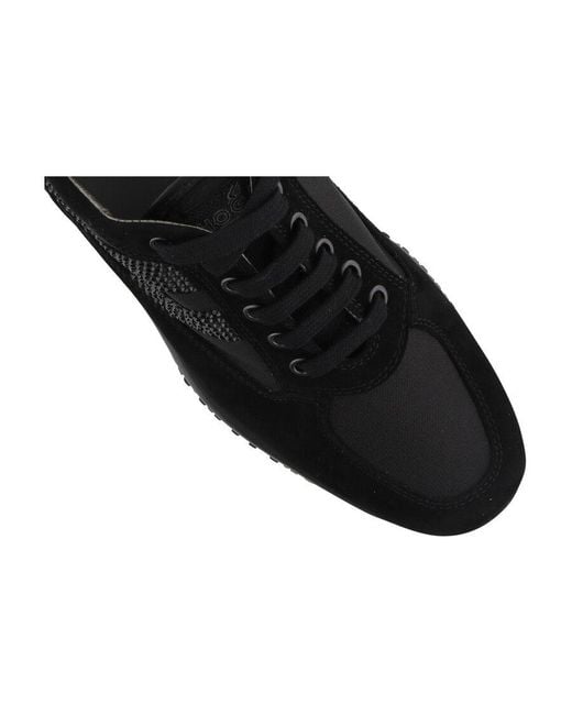 Hogan Black Interactive Low-Top Sneakers