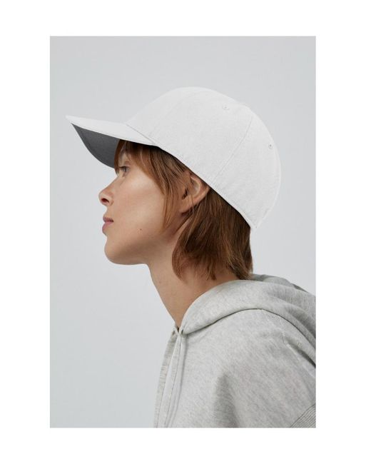 Canada Goose White Logo Embroidered Baseball Cap for men