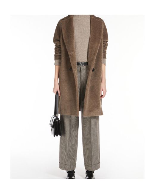 Max Mara Gray 'S Lilly Regular Fit Straight Leg Pants