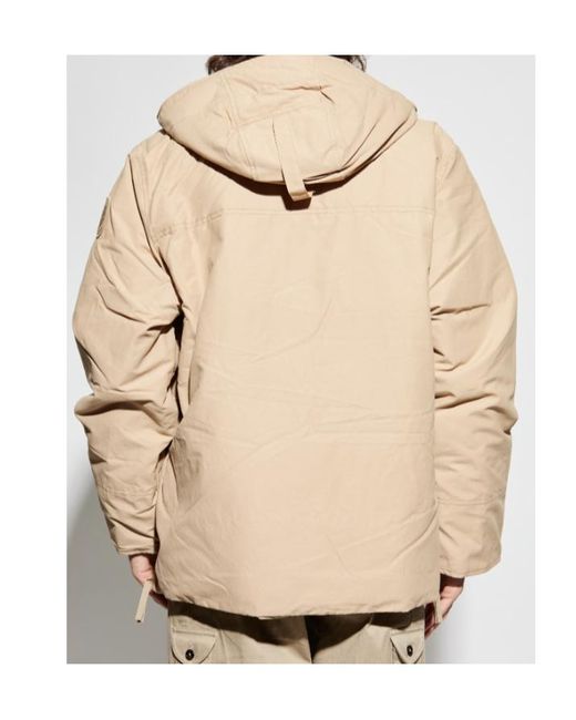 Canada Goose Natural Hooded Pocketed Padded Jacket for men