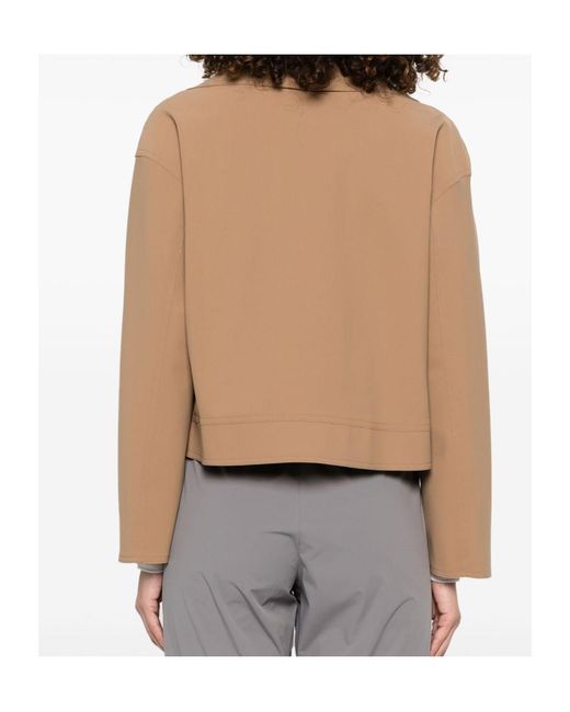 Herno Natural Chic Camel Jacket For