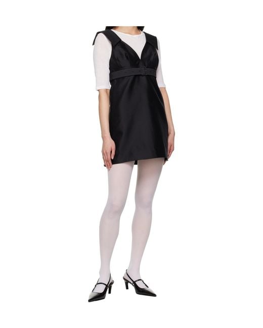 ShuShu/Tong Black Shushu/Tong A-Line Lapel