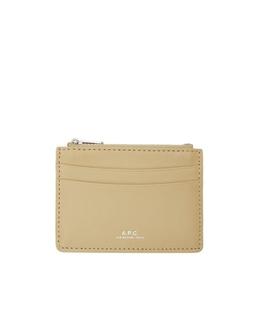 A.P.C. Natural Paris Card Pack for men