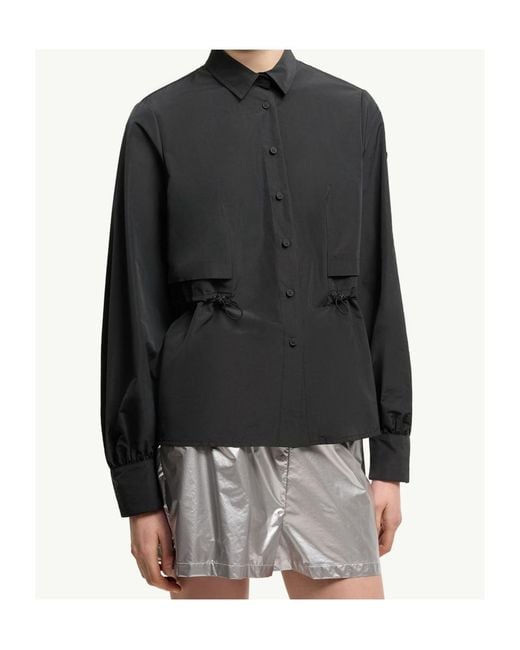 Moncler Blue Long-Sleeved Casual Jacket