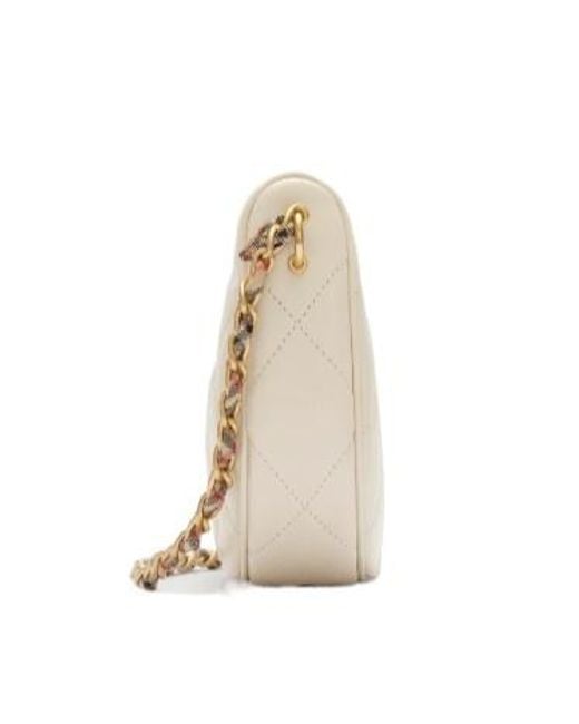 Burberry White Horseshoe Chain Bag
