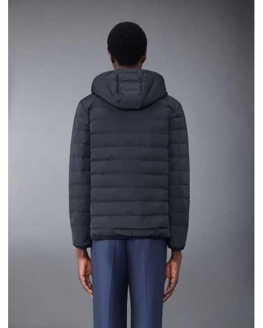 Thom Browne Black 4-Bar Padded Jacket for men