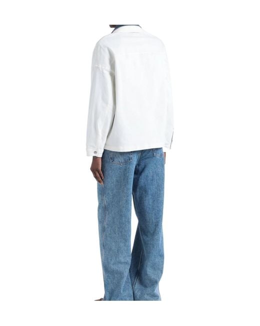 MAX&Co. White Denim Shirt