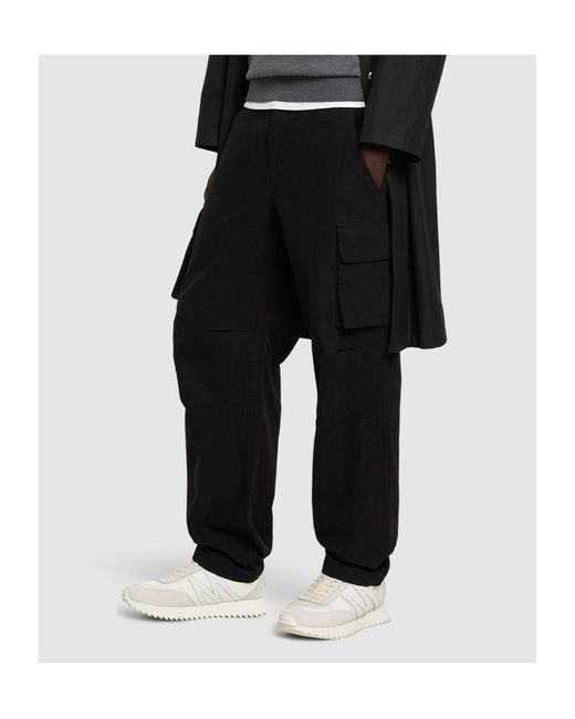 Moncler White Laced Sneakers for men