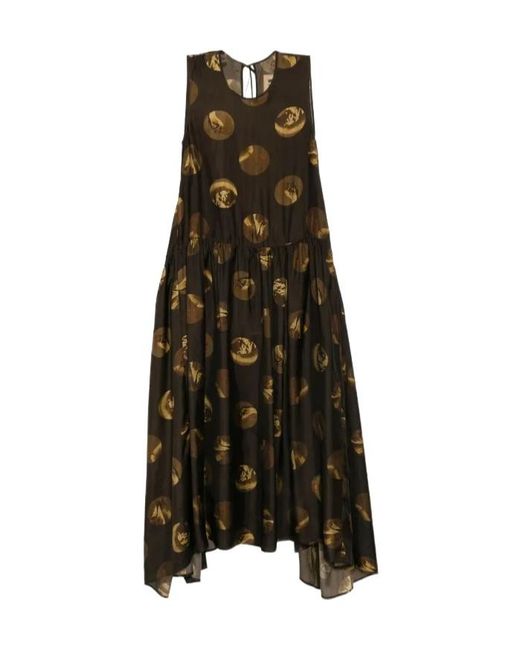 Uma Wang Green Moulay Dress