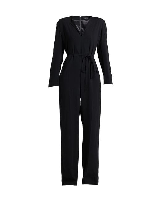 Rag & Bone Black Plain Colour Jumpsuit