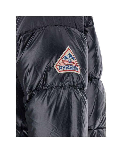 Pyrenex Gray Long-Sleeved Down Jacket for men