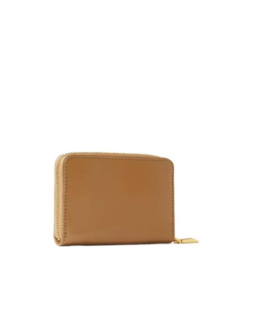 Bally Natural Zipper Wallet