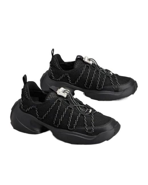 Roger Vivier Black Sacai Viv' Zag Sneakers