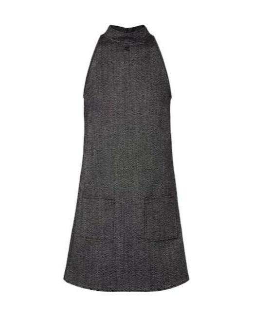 Courreges Black Sleeveless Dress