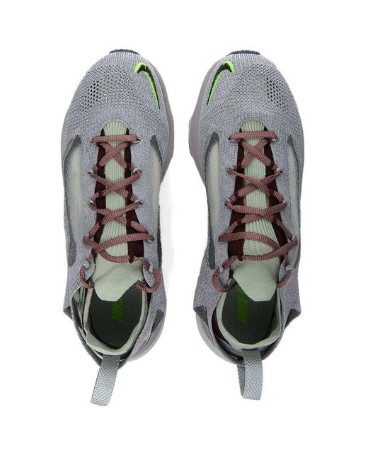 Nike Gray Spark Flyknit Sneakers for men