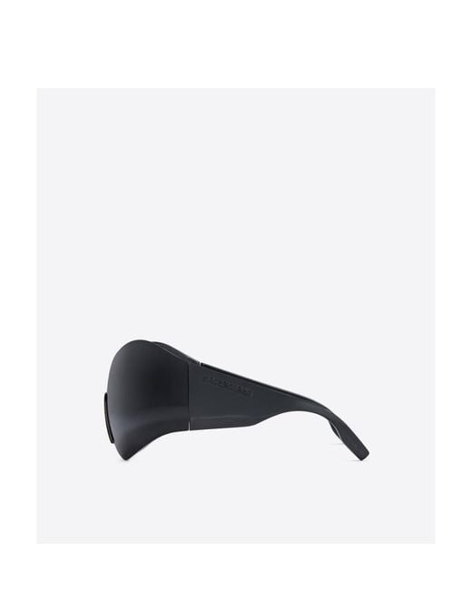 Balenciaga Blue Eyewear Butterfly Frame Sunglasses