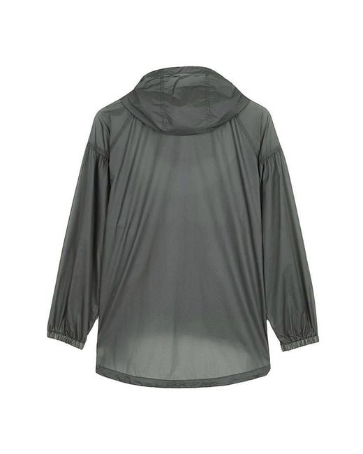 NANGA Gray Hooded Casual Jacket