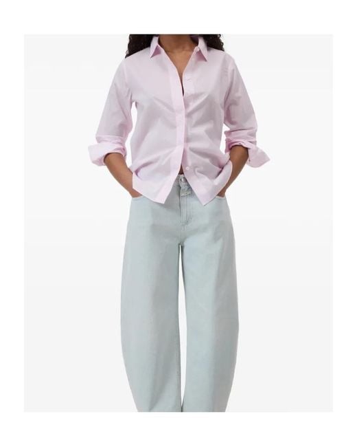 Closed Pink Classic Long-Sleeve Shirt