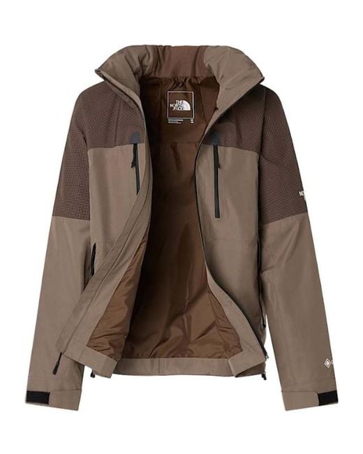 The North Face Brown Tnf Eg Devils Thumb Gore-Tex Jacket for men
