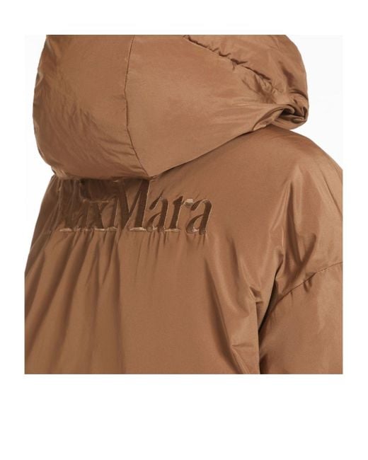 Max Mara Natural Long Double-Sided Down Jacket