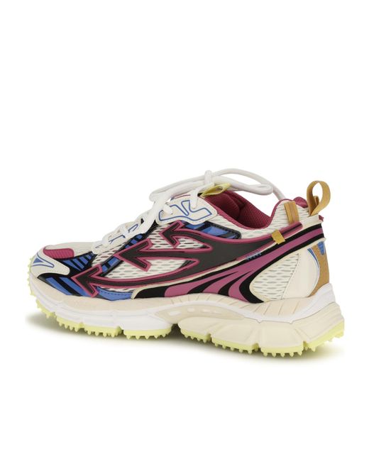 Off-White c/o Virgil Abloh Pink Be Right Back Low-Top Sneakers