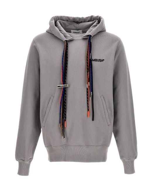Ambush Gray 'Multicord' Hoodie for men