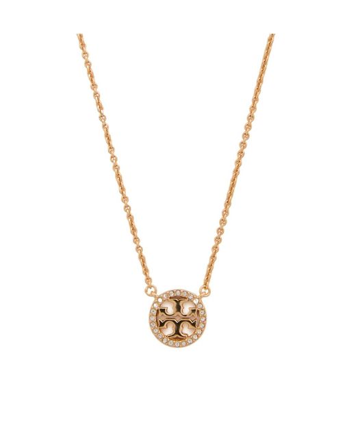 Tory Burch Metallic Plated Necklace