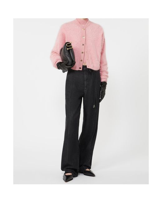 Sportmax Black Capsula Pleated Jeans