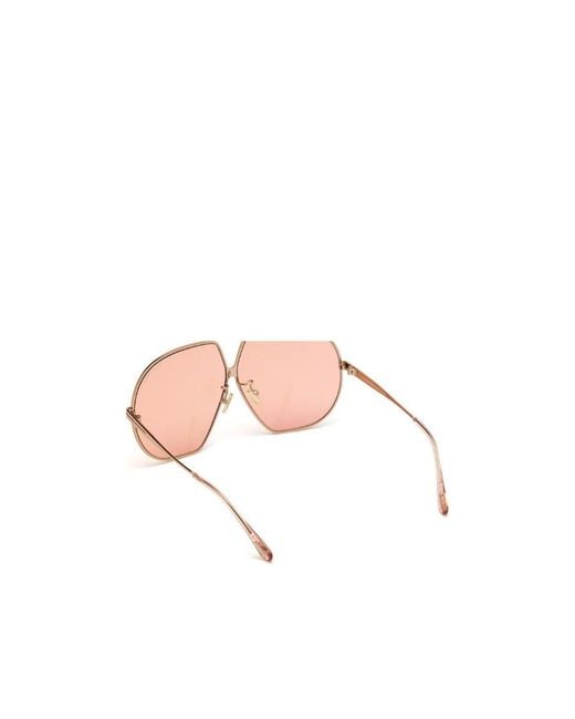 Tom Ford Pink Logo Sunglasses