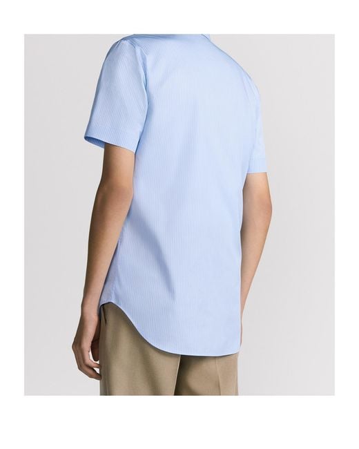 Dior Blue Christian Couture Short-Sleeved Shirt for men
